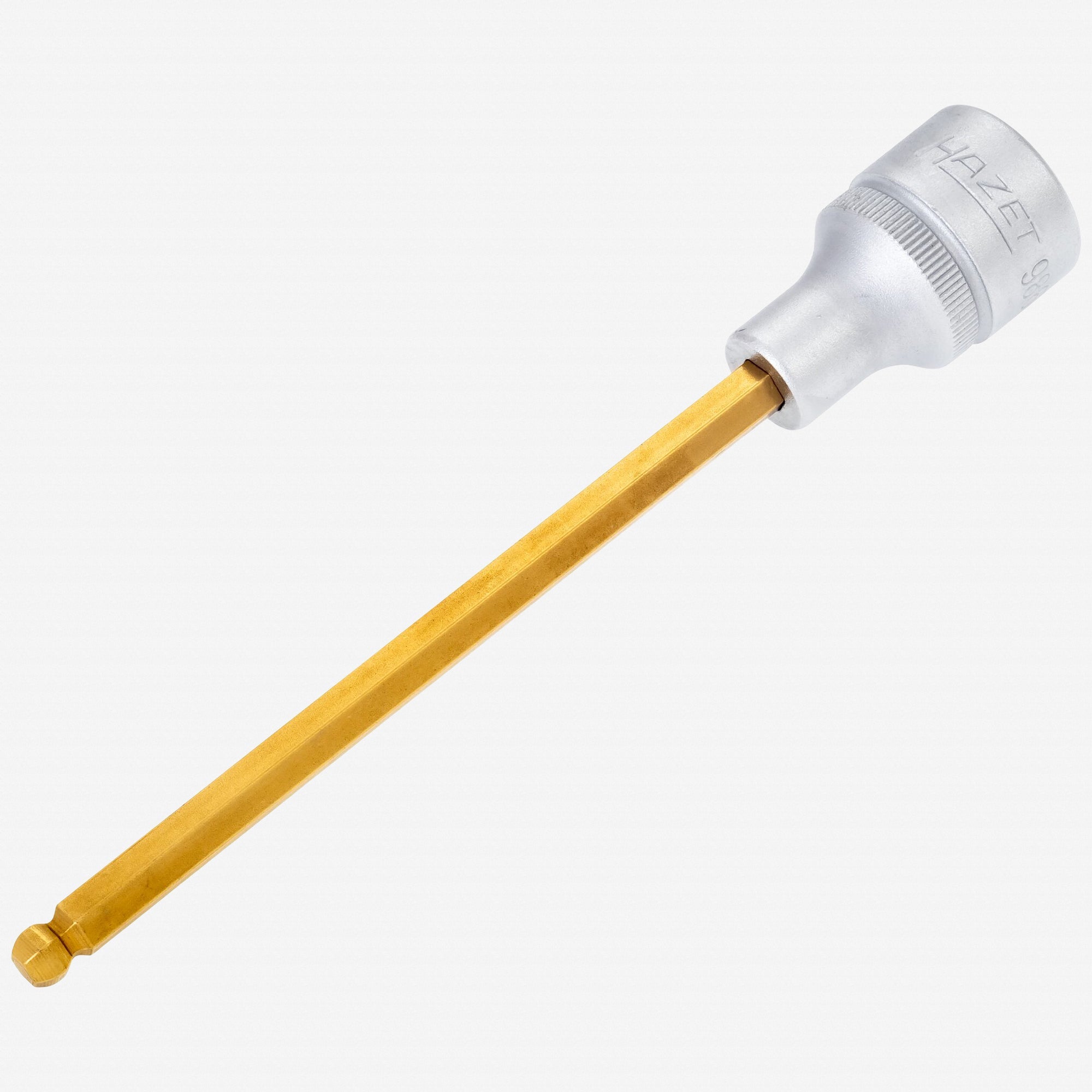 Hazet 986KK-6 6mm Ball End Hex Titanium-Nitride Socket 1/2" - Long