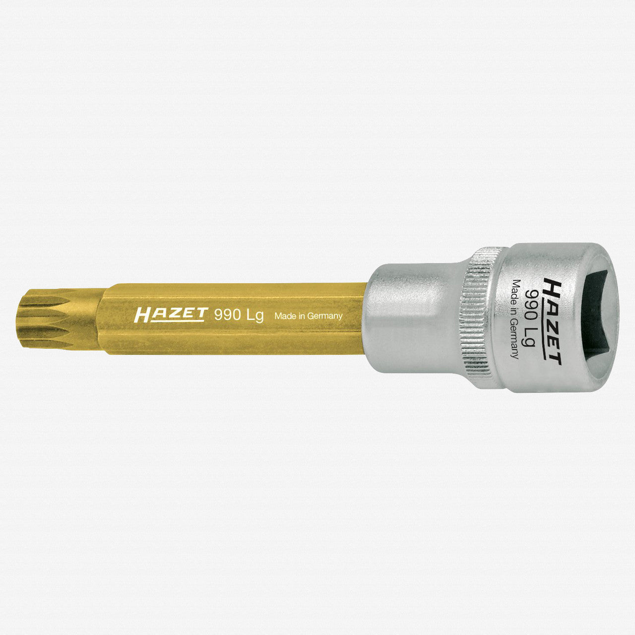 Hazet 990LG-8 M8 XZN Titanium-Nitride Socket 1/2" - Long