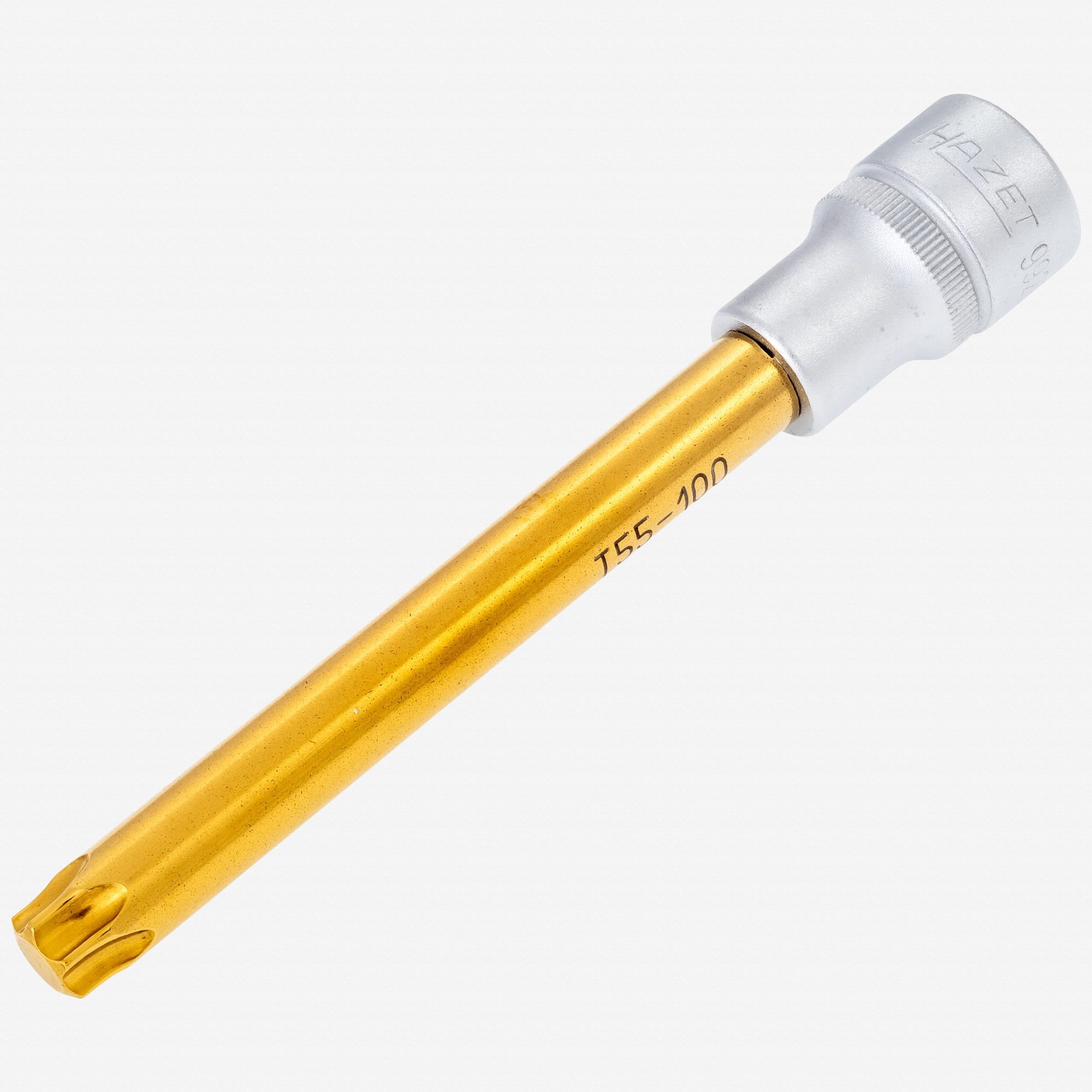 Hazet 992LG-T55 T55 TORX Titanium-Nitride Socket 1/2" - Long