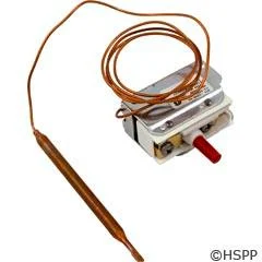 Hi-Limit Safety Switch 25A SPST | 1/4″ Bulb 36″ Capillary | Screw Terminal 121°F