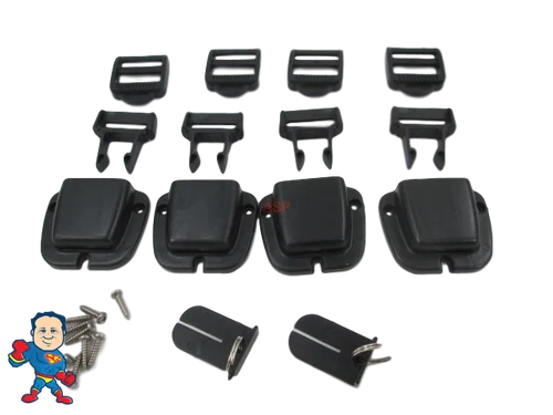 Hot Tub Cover Latch Repair Kit (4-Pack) w/ Keys – Cal Spa & Catalina Compatible