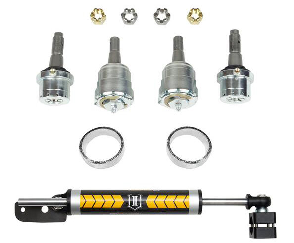 ICON Vehicle Dynamics  Ultimate Front End Kit for 18-26 Jeep Wrangler JL & Gladiator JT