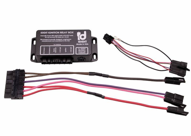 IDIDIT 3100038100 Ignition Relay Module for 76-86 CJ7 with IDIDIT Keyed Ignition Columns