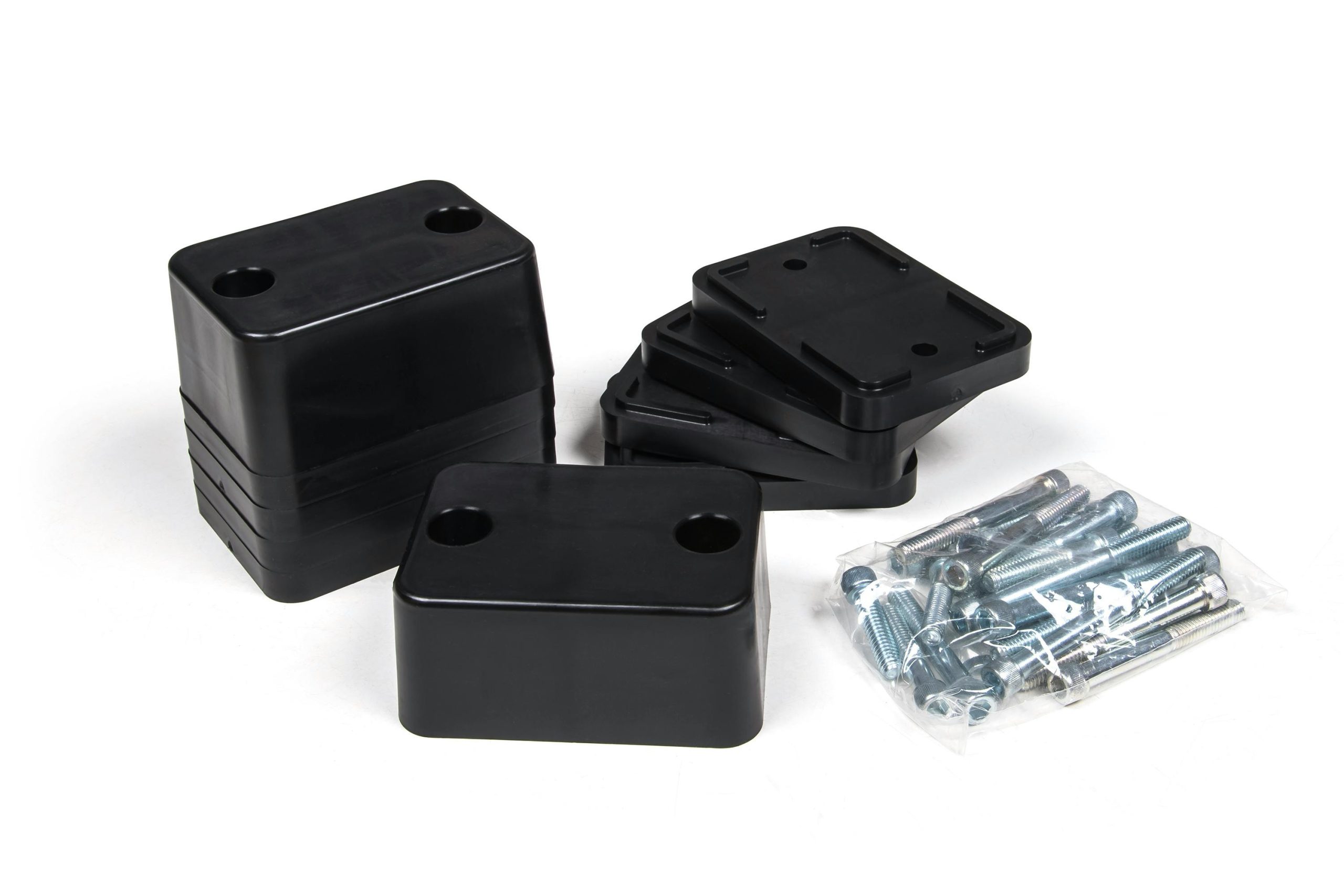 JKS Manufacturing JKS1149 2018-2026 Jeep Wrangler JL Adjustable Rear Bump Stop System 4"