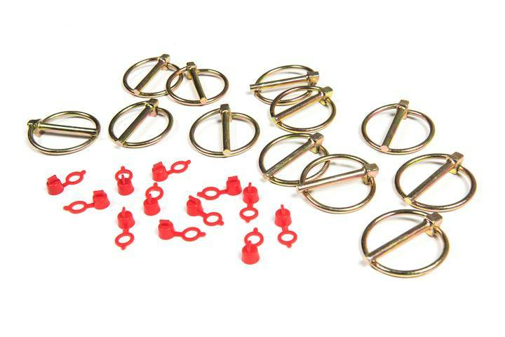 JKS Manufacturing JKS1910 Service Kit: Large Flex End Rebuild Kit - Pair (Clear Zinc Washer)