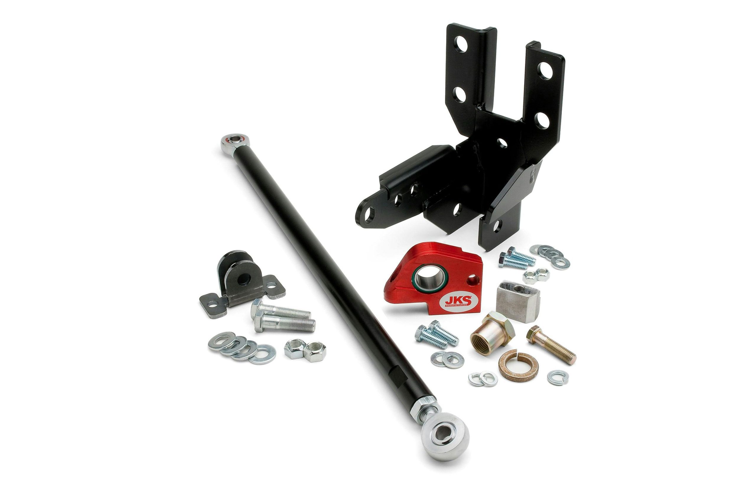 JKS Manufacturing JKSOGS166 2007-2018 Jeep Wrangler (JK) Front Track Bar Sector Shaft Reinforcement