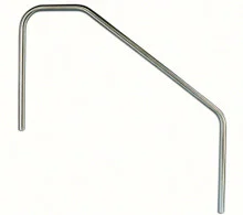 KDI Paragon Stair Mounted 3-Bend 60″ Hand Rail – 1.90″ x .065″ – 34202