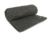 KEMP USA Grey Blanket 30% Wool,60″ x 84″ – 10-604