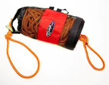 KEMP USA Red Throw Bag With 50′ Yellow Rope With Kemp Bengal Safety Whistle – 10-228-50