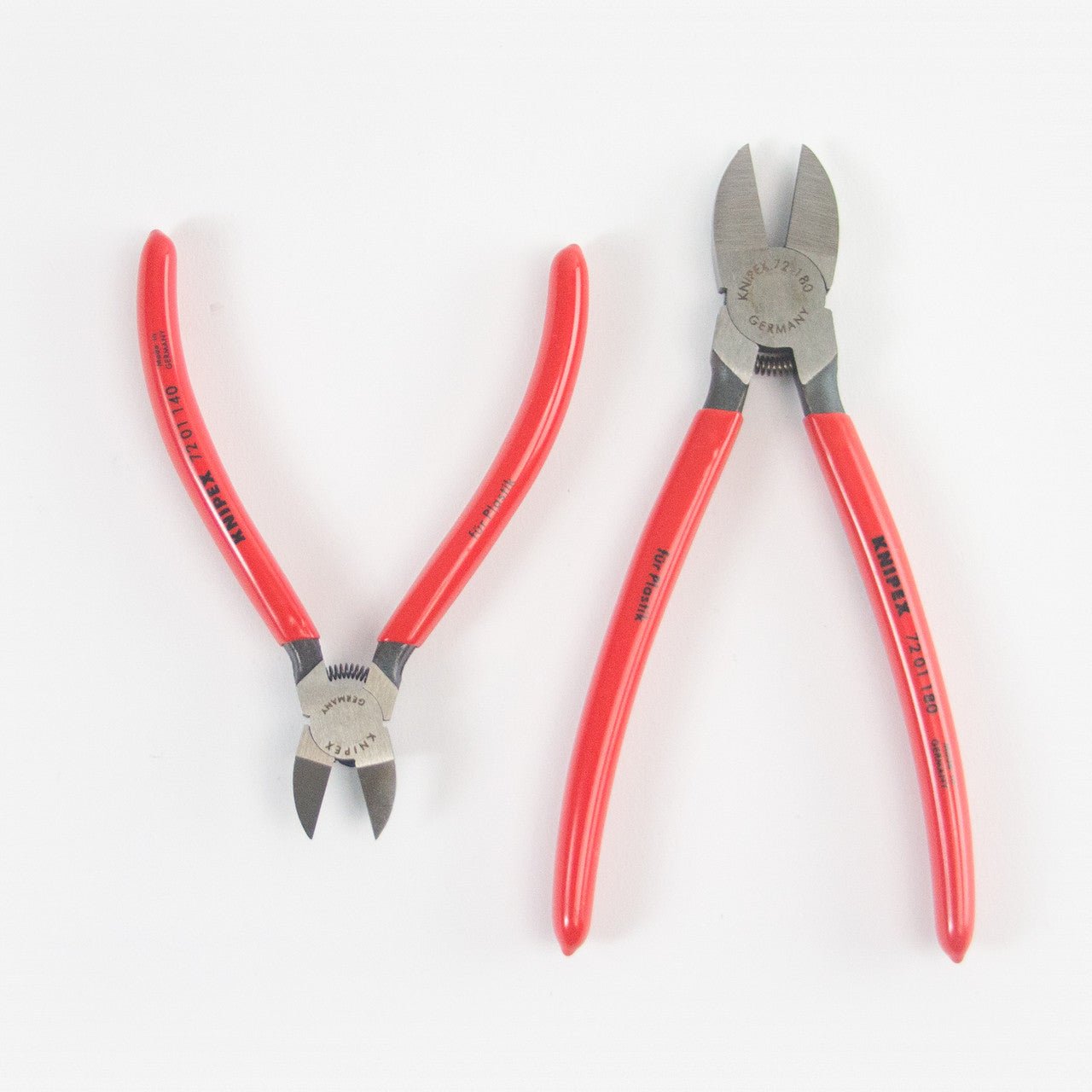 Knipex 2 Piece Diagonal Cutters for Plastics Set