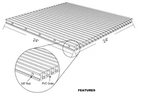 Lawson 24″ x 24″ Large Area Main Drain Cover- MD-FG-2424