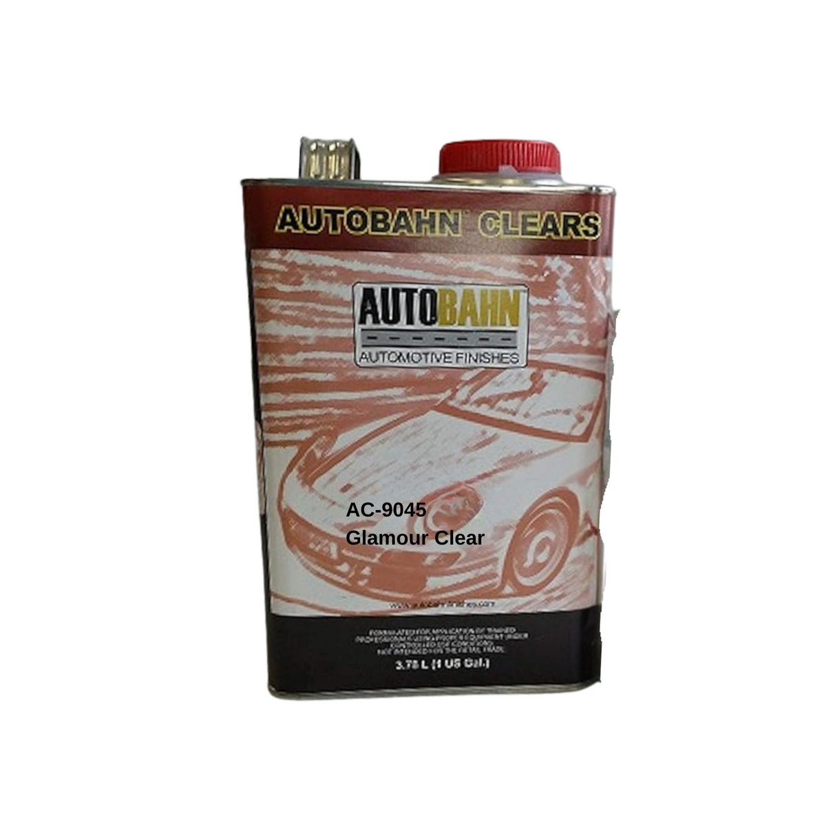 AutoBahn Glamour Clearcoat AC9045-1 1 Gallon 2:1 Mixing Ratio