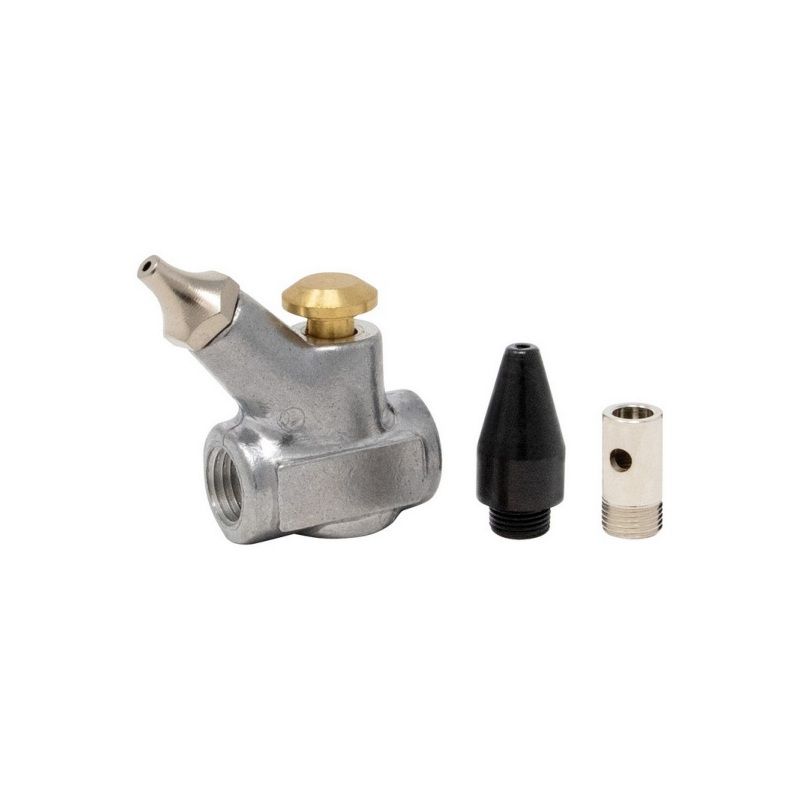 AES Industries In-Line Blow Gun 310, 1/4 in NPT, 30 psi Safety Nozzle