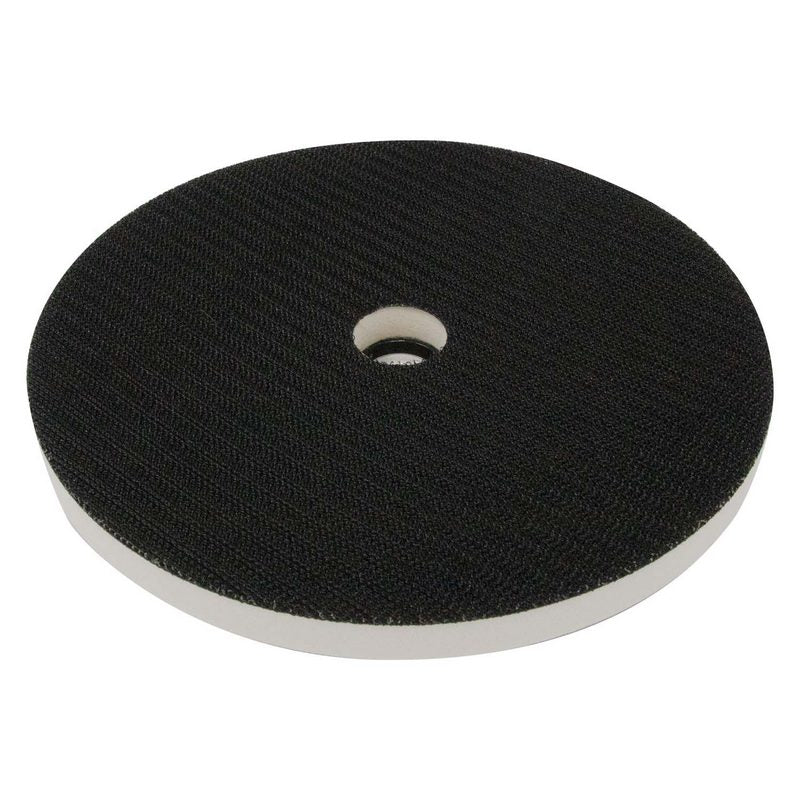 AES Industries Backing Pad 51720, 6-1/2 in, Hook-and-Loop for wool buffing pads