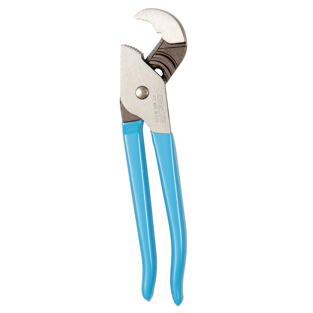 Channellock Tools Nutbuster 410 Plier, 9-1/2 In Oal, 1.12 In L Jaw, Channellock Blue Grip Handle