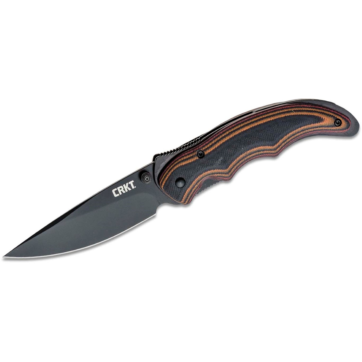Columbia River Knives Endorser 1105K Assisted Opening Folding Knife with 8Cr14MoV Blade, Liner Lock
