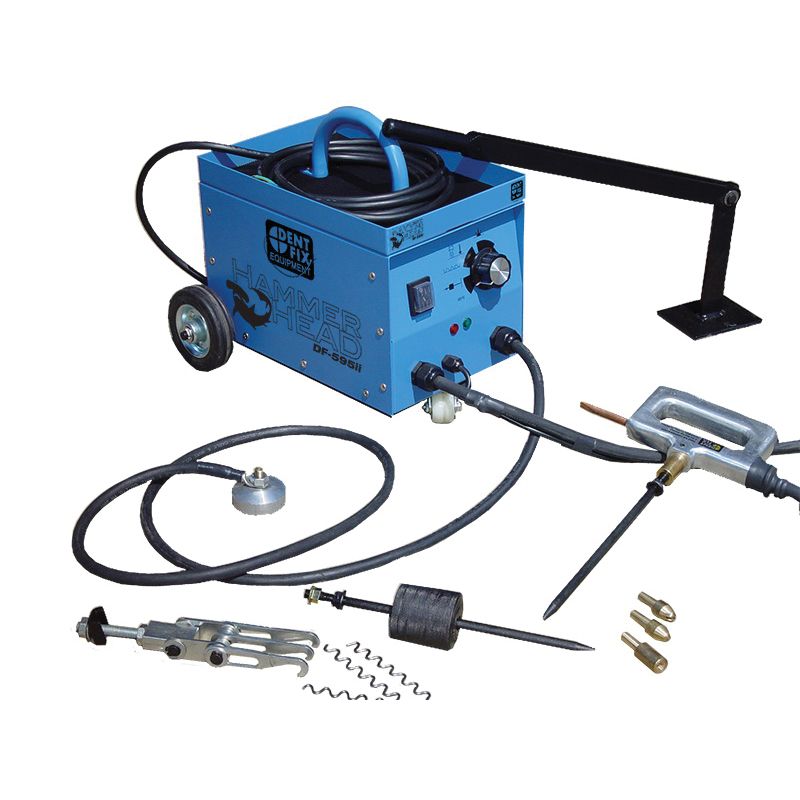 Dent Fix Equipment Dent Remover Welder DF595II 110 V with Shrinking and Wiggle Wire Accessories