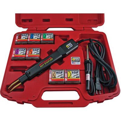 Dent Fix Equipment Deluxe Hot Stapler Kit DF800BR 110 V Includes 350 Clips and Fillers