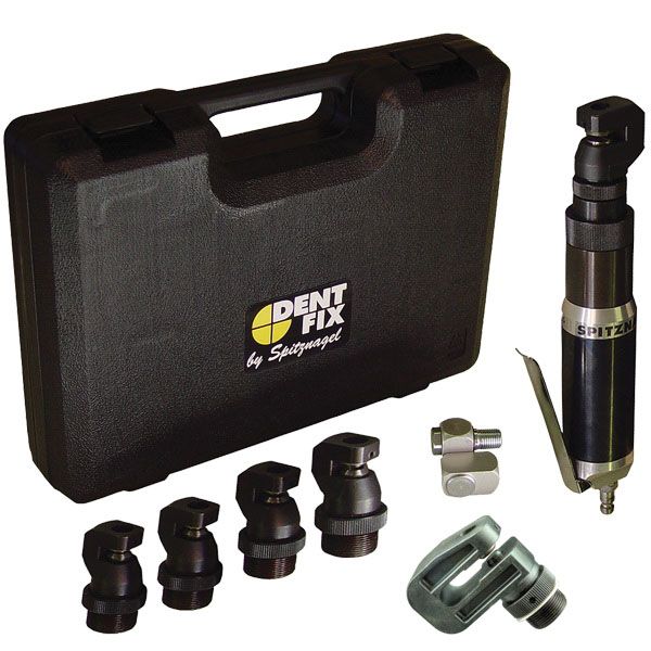 Dent Fix Equipment DFMP050K 6-in-1 Pneumatic Punch/Flange Kit, includes 4 mm, 5.5 mm, 6.5 mm, 8 mm