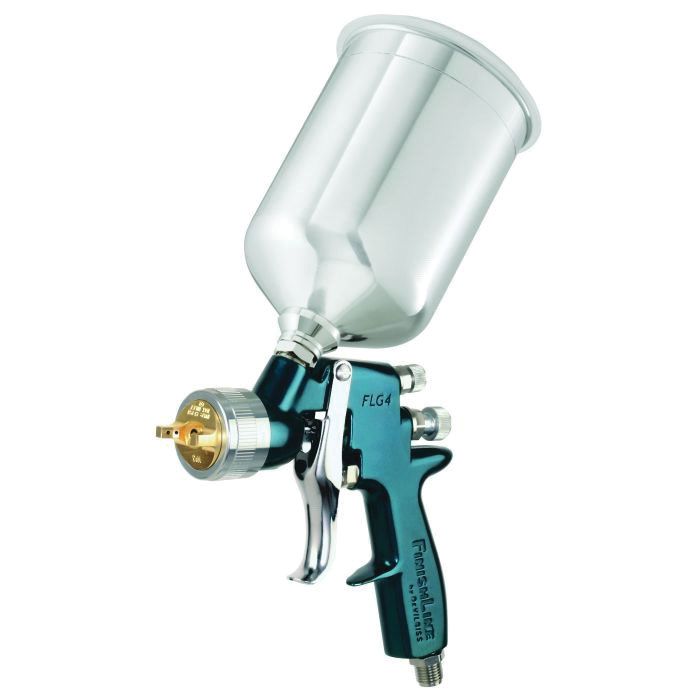 DeVilbiss FinishLine HVLP Primer Gun Valve Kit 905014 with 1.8mm Tip and 900cc Aluminum Cup