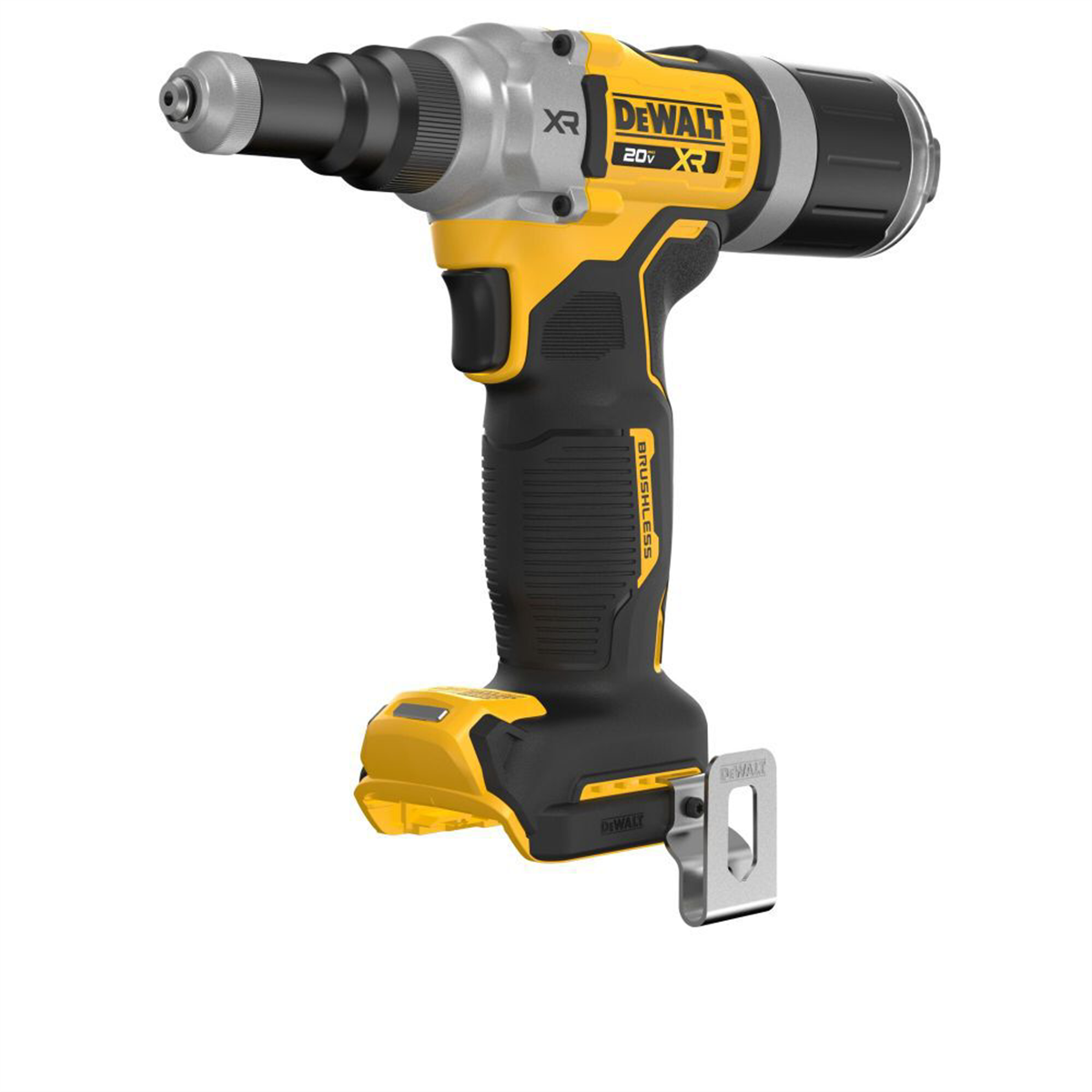DeWalt DCF414B 20V MAX XR Brushless Cordless 1/4" Rivet Tool - 4,500 lbf Pull Force, Tool Only