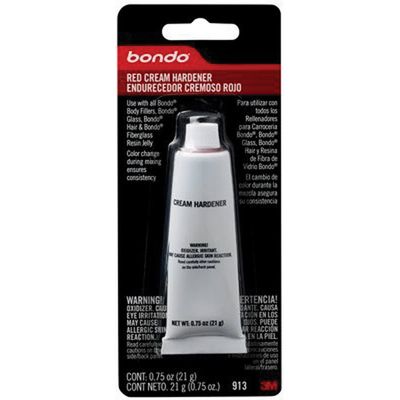 Dynatron Bondo Hardener 913 0.75 oz Blue cream for quick filler curing and sanding