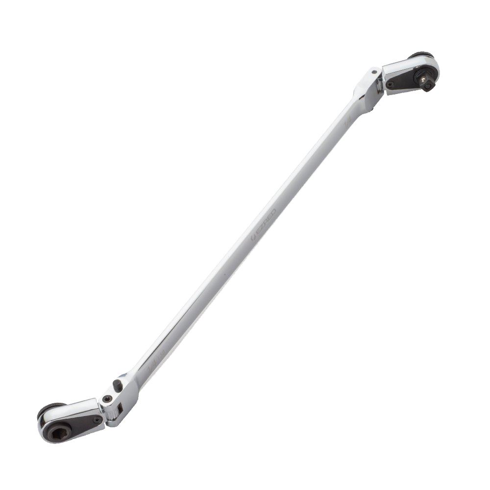 EZ Red 4S12L Flex Head ¼" Square and Magnetic Bit Ratchet