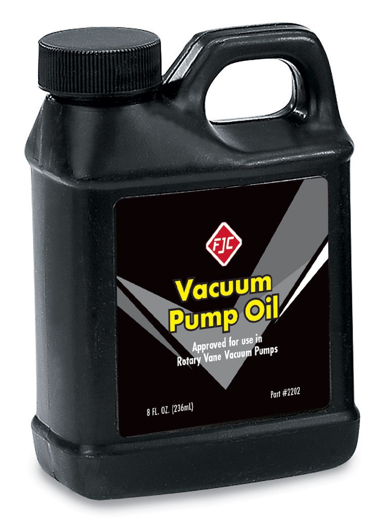 FJC Refrigerant Vacuum Pump Oil 8 Oz (Part 2202)