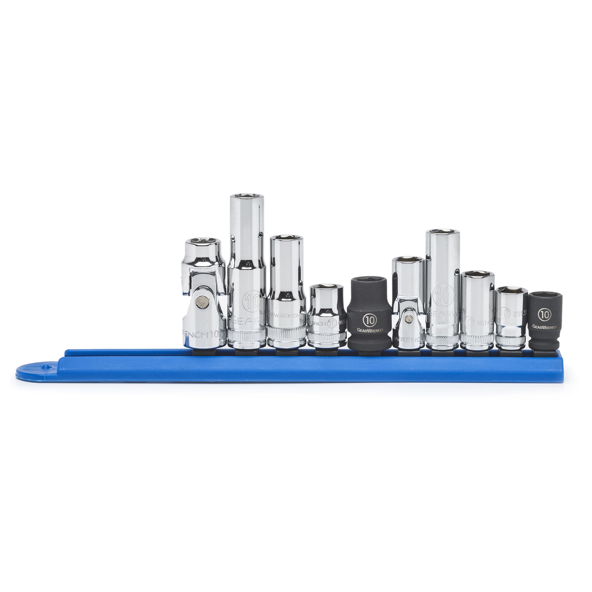 Gearwrench Set Skt 1/4 3/8Dr 10MM 10Pc