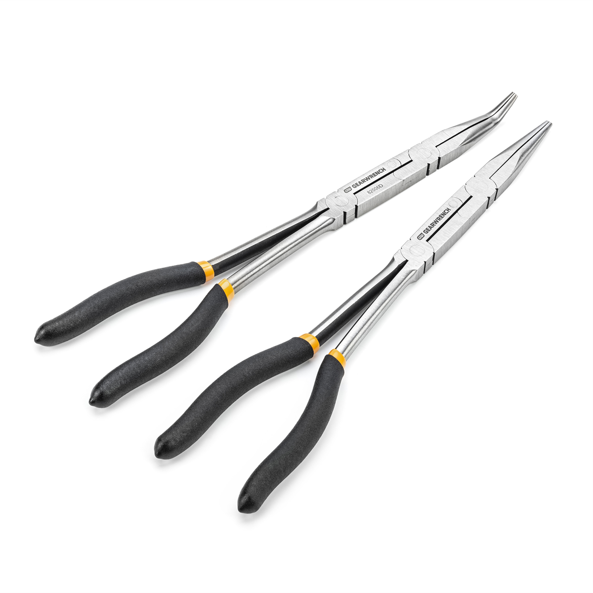 Gearwrench 82106-06 Double-X Straight and 45° Plier Set, 2 Piece, Precise Confined-Space Tool