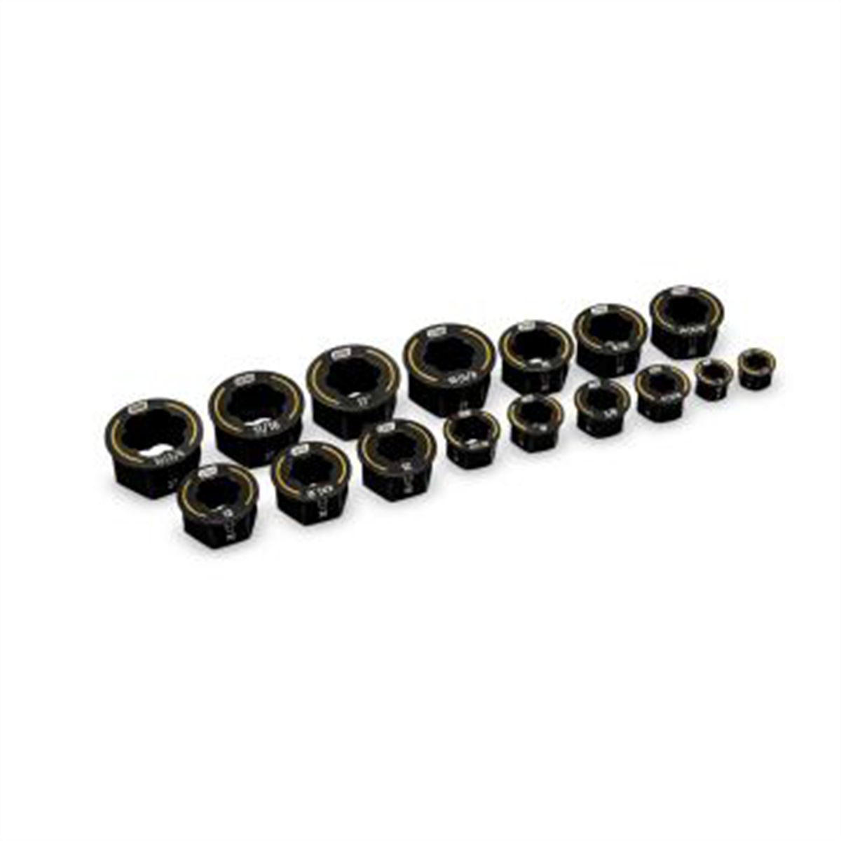 Gearwrench 86192 16 Piece Bolt Biter SAE/Metric Wrench Insert Set