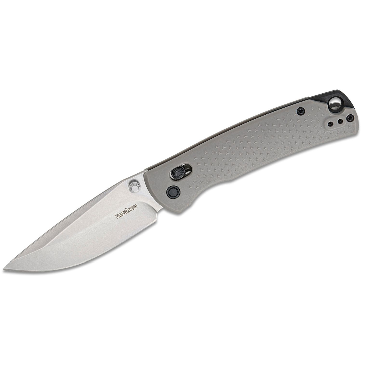 Kershaw Sequence Open Lock Drop-Point Pocket Knife - Model 1426, Stonewashed Finish