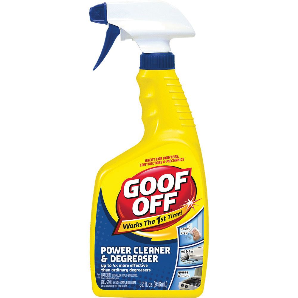 Klean-Strip FG686 Power Cleaner and Degreaser, 32 oz Spray Bottle, Milky
