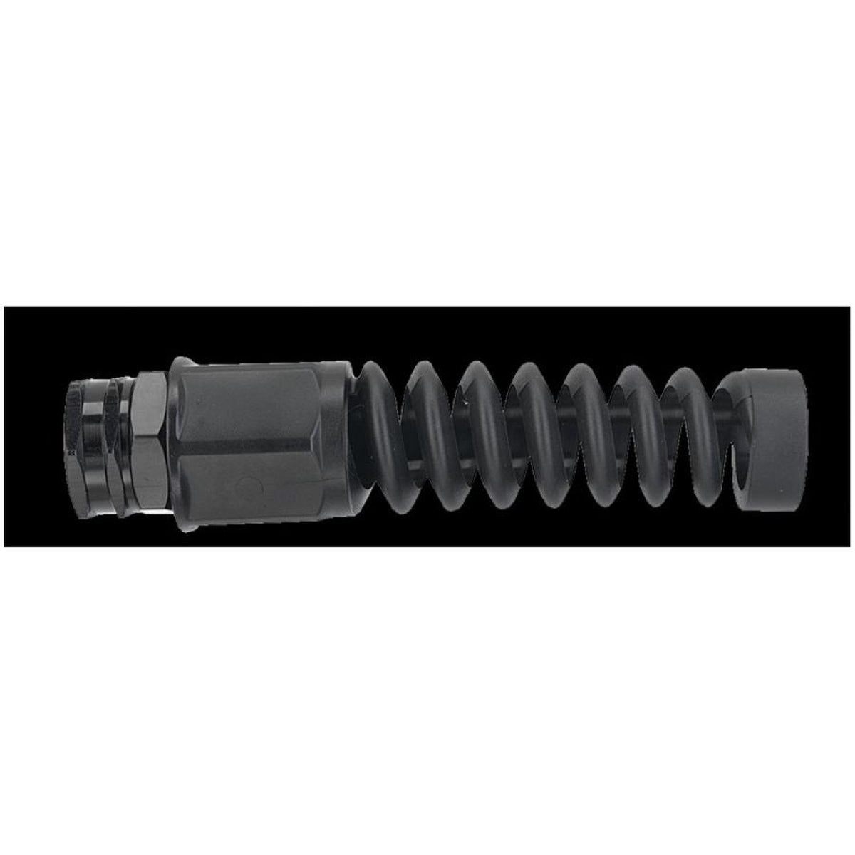 Legacy Reusable Hose Coupling RP900625M, 5/8 in Barbed to 3/4 in Male Thread, plastic construction