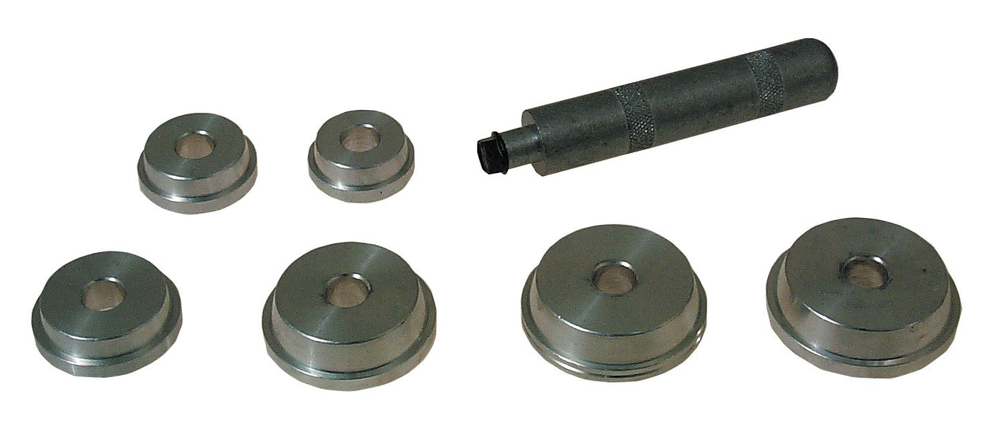 LISLE 12600 Bearing Race Slide Driver, Quick Insert with Six Sizes and Reversible End for Seal