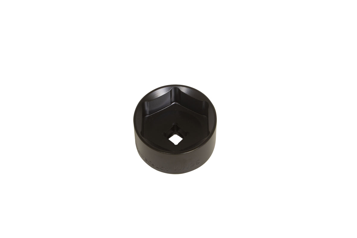 LISLE 14500 Low Profile Filter Socket - fits 35 mm & 36 mm fuel/oil filters on 6 L Ford diesel