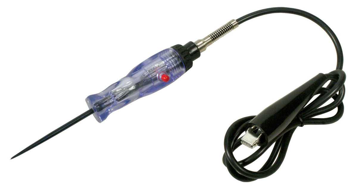 LISLE Heavy Duty Circuit Tester 32900, 12V Tester and Jumper with Reinforced Probe