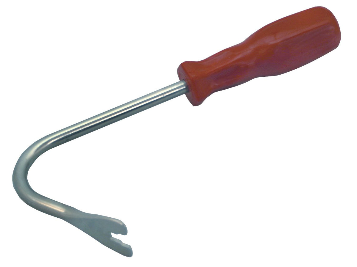 Lisle Door Panel Remover 35350 - Bent-handle tool with square tip for fastener extraction