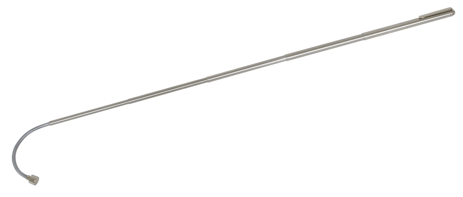LISLE 66580 High Flex Magnetic Pick-Up Tool, Telescoping 5-3/8 to 23-1/2 in, 2.5 lb Capacity