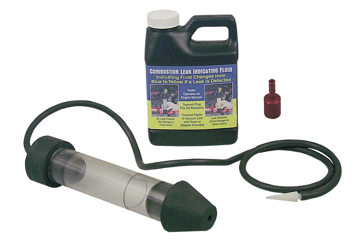 LISLE Combustion Leak Detector 75500 Fluid Changes Blue to Yellow for Radiator Leak Detection