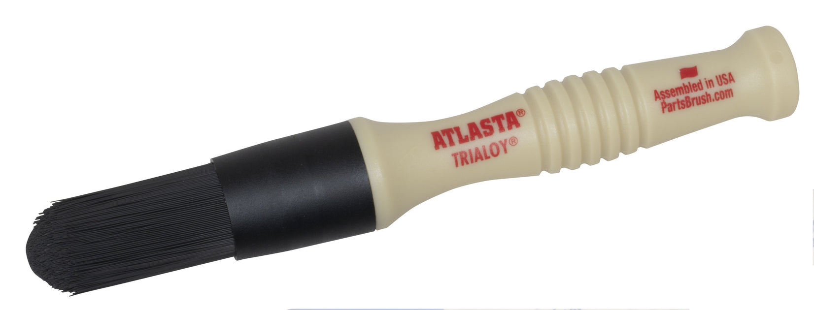 LISLE Atlasta Parts Brush 89500 – Tough Trialoy Polyester Bristles for Chrome and Metal Cleaning