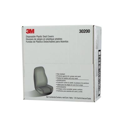 Marson Kwikee™ 30200 Disposable Transparent Plastic Seat Cover, Grip Resistant for Repair Shops