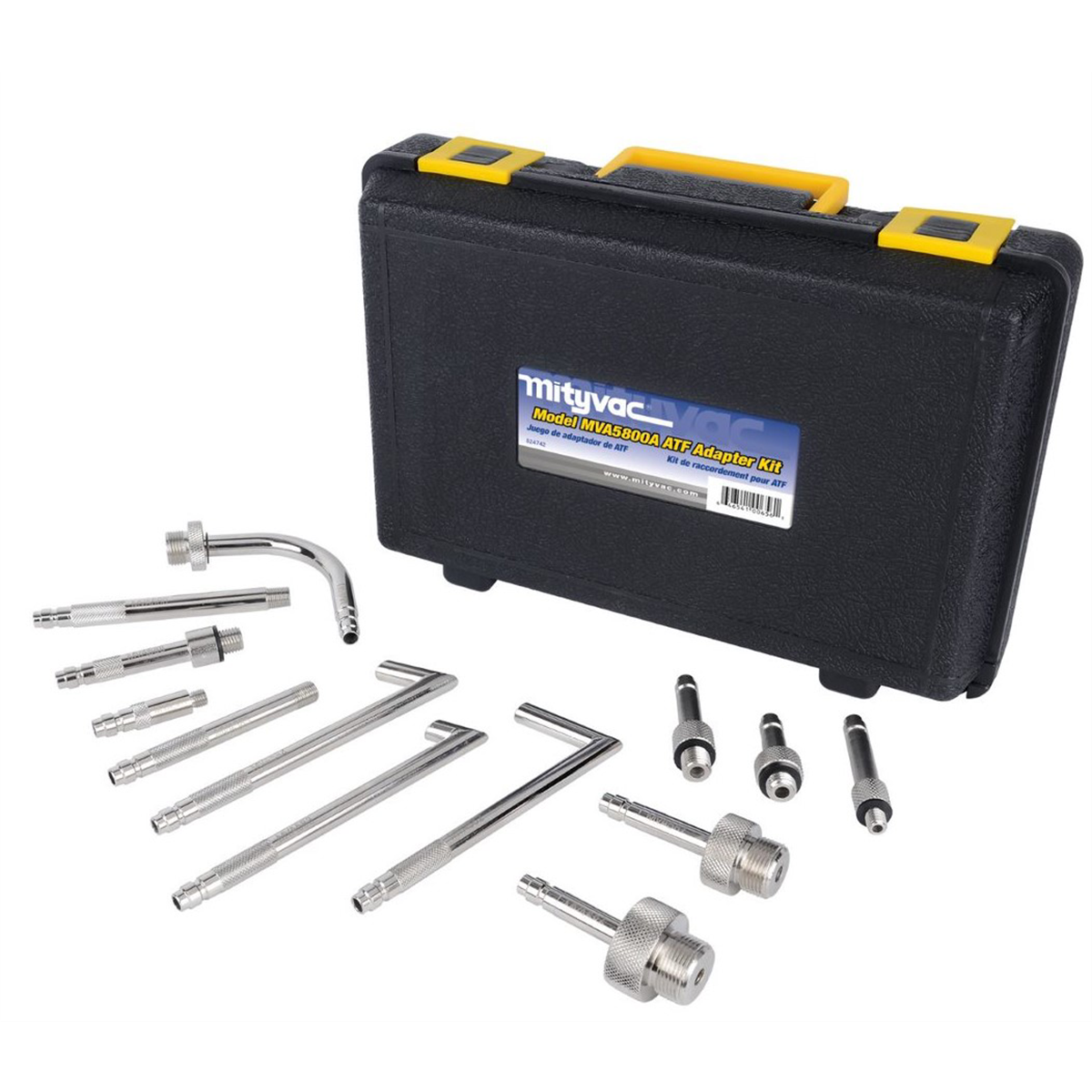 Mighty VAC ATF Refill Kit MVA5800A with Thirteen Transmission Adapters