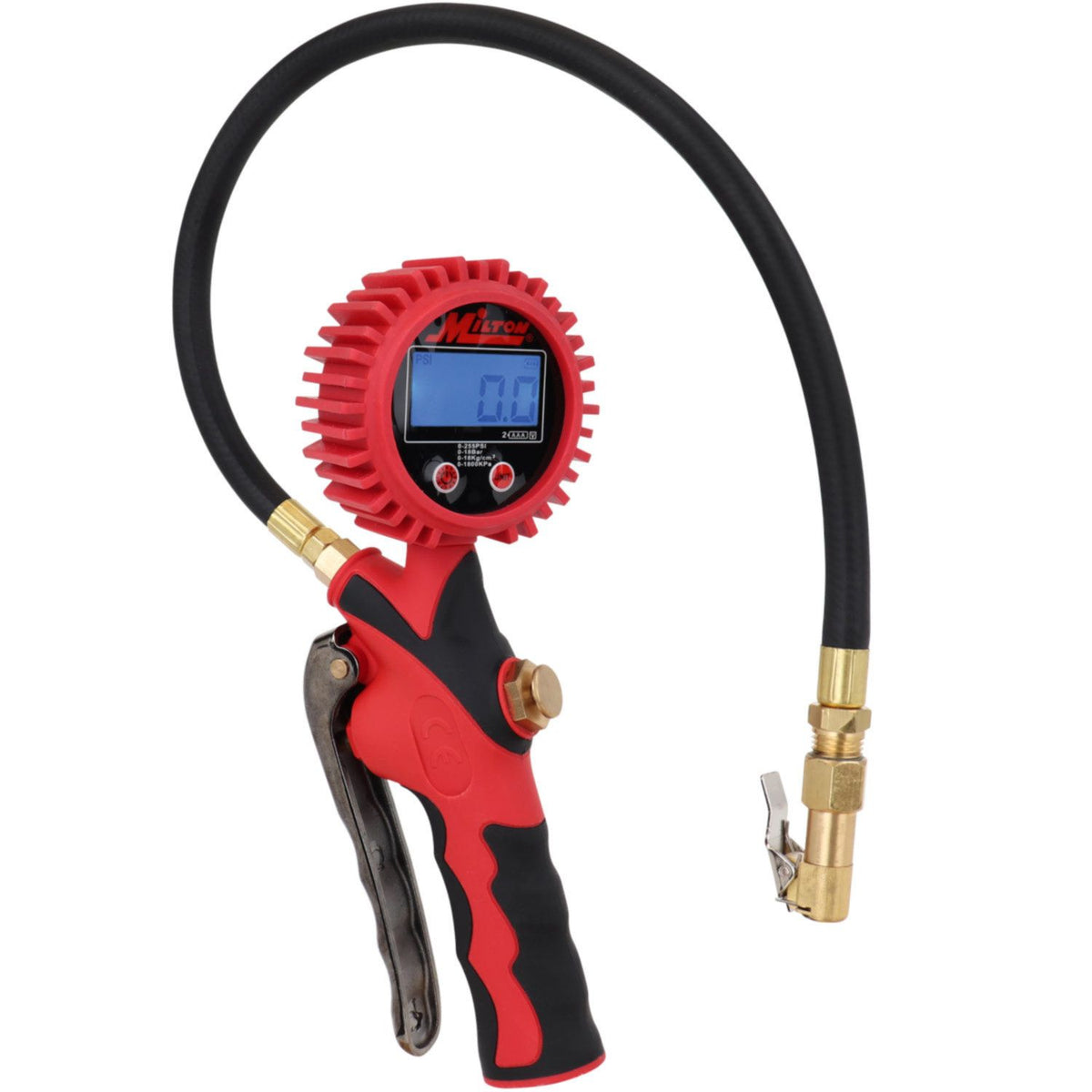 Milton Digital Pistol Grip Inflator Gauge Euro Chuck