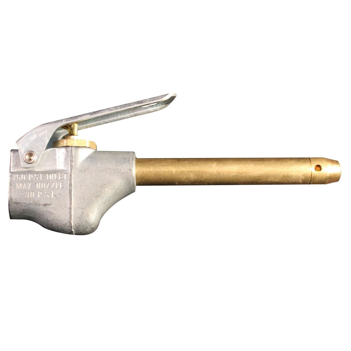 Milton S-150 Lever Blow Gun Safety Nozzle, 150 psi, 1/4 in NPT