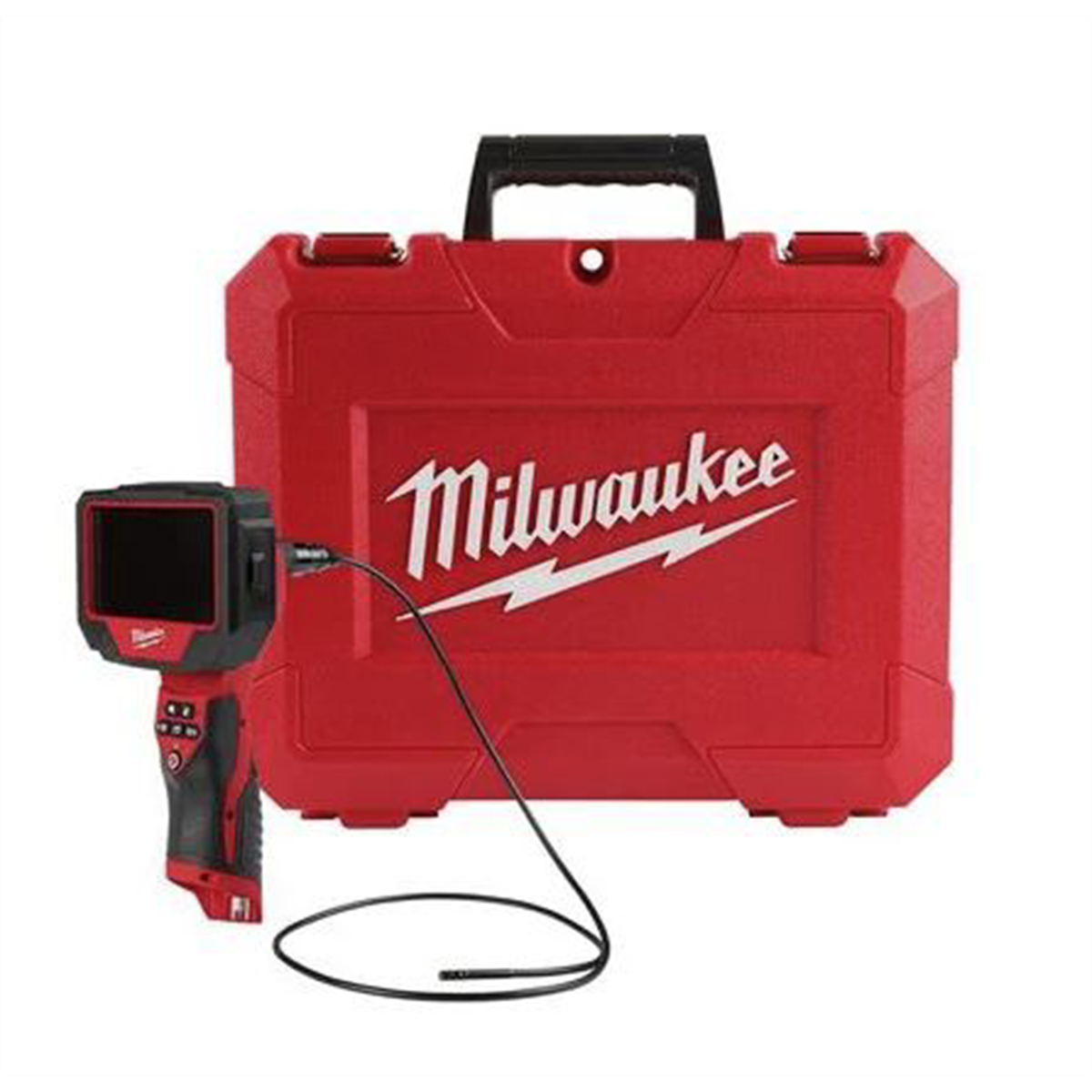 Milwaukee Tools M12 Auto Technician Borescope 5mm Camera, 3' Cable, 4x Zoom, 32GB SD Card, MPN