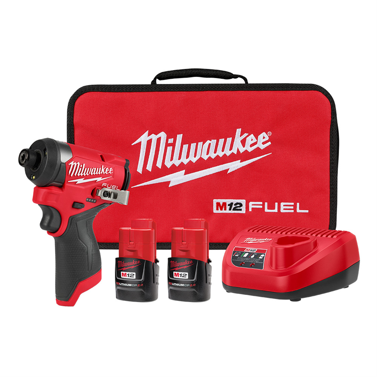 Milwaukee Tools M12 FUEL 1/4" Hex Impact Driver, Part 3453-22
