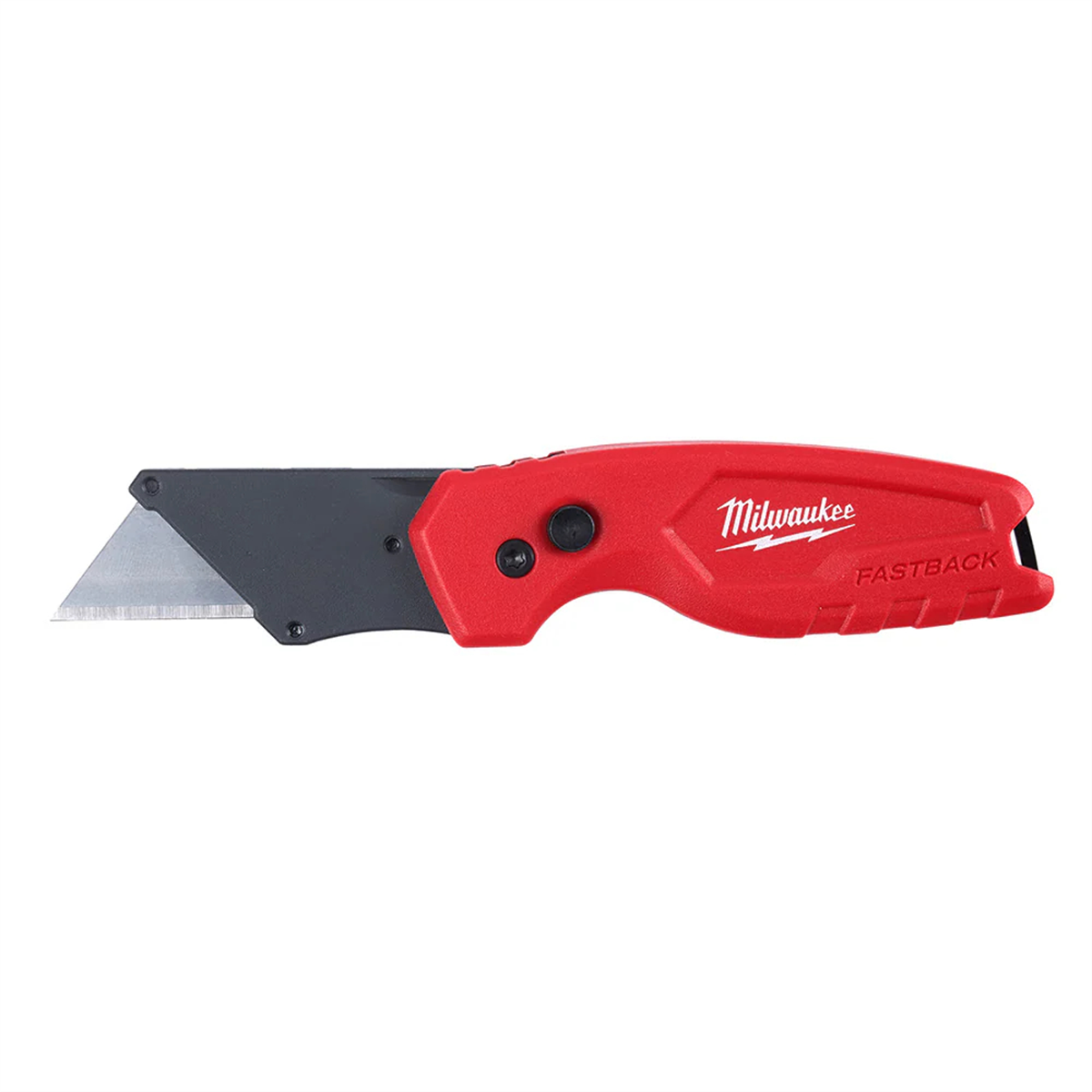 Milwaukee Tools Fastback Knife 48-22-1500 with Lanyard Hole and Blade Storage