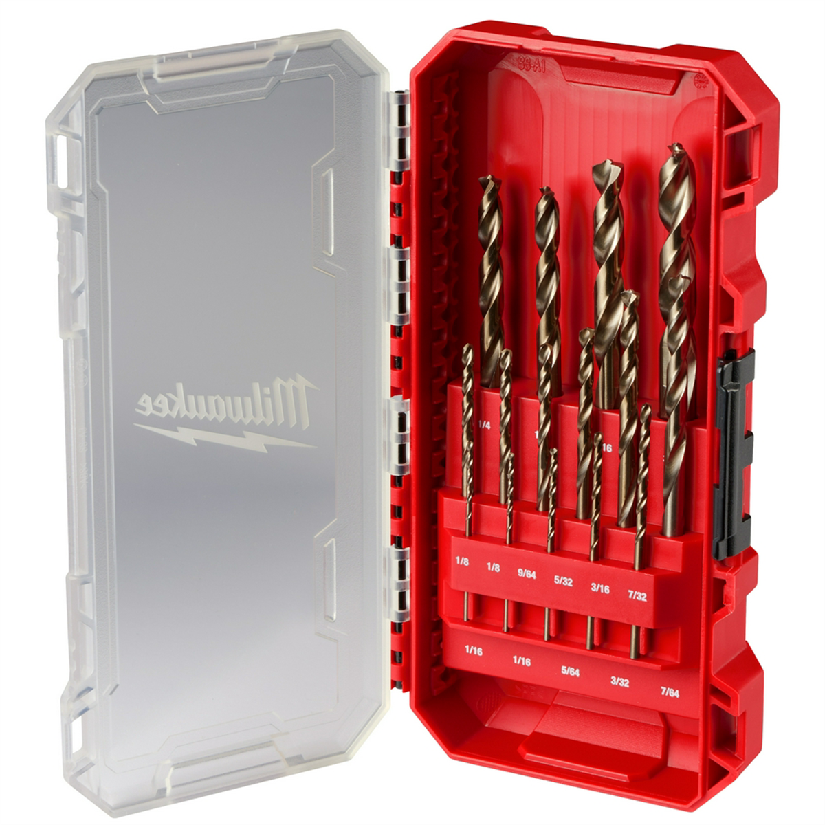 Milwaukee Tools RED HELIX Cobalt Drill Bit Set 15PC 48-89-2370