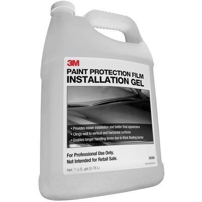 3M 38590 Paint Protection Film Installation Gel 1 gal Colorless Bottle